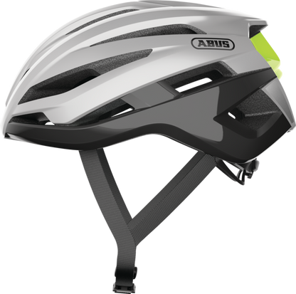Straßenhelm ABUS STORMCHASER Gleam Silber