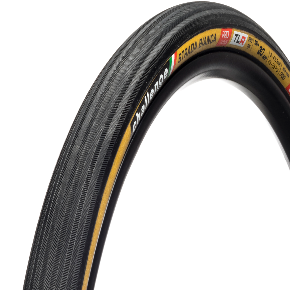 Reifen CHALLENGE OPEN STRADA BIANCA 700x30c Tubeless Ready Beige