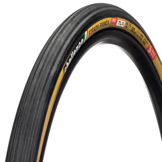 Reifen CHALLENGE OPEN STRADA BIANCA 700x33c Tubeless Ready Beige