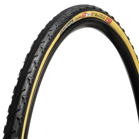 Reifen CHALLENGE OPEN CHICANE 700x33c Tubeless Ready Beige