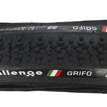 Reifen CHALLENGE GRIFO 700x33c Faltbar Schwarz