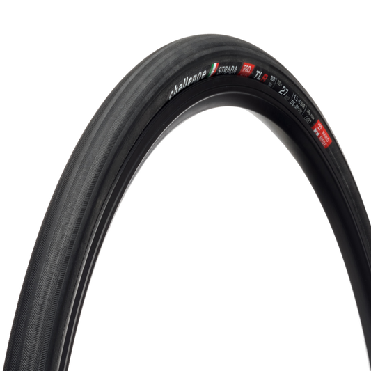 Reifen CHALLENGE STRADA 700x27c Tubeless Ready Schwarz