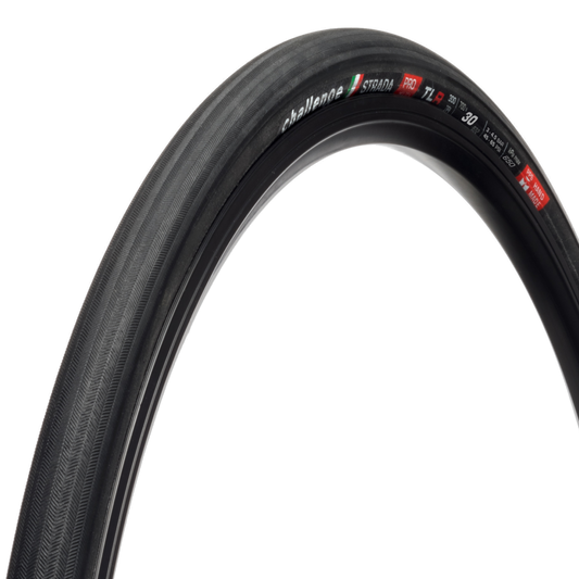 Reifen CHALLENGE STRADA 700x30c Tubeless Ready Schwarz