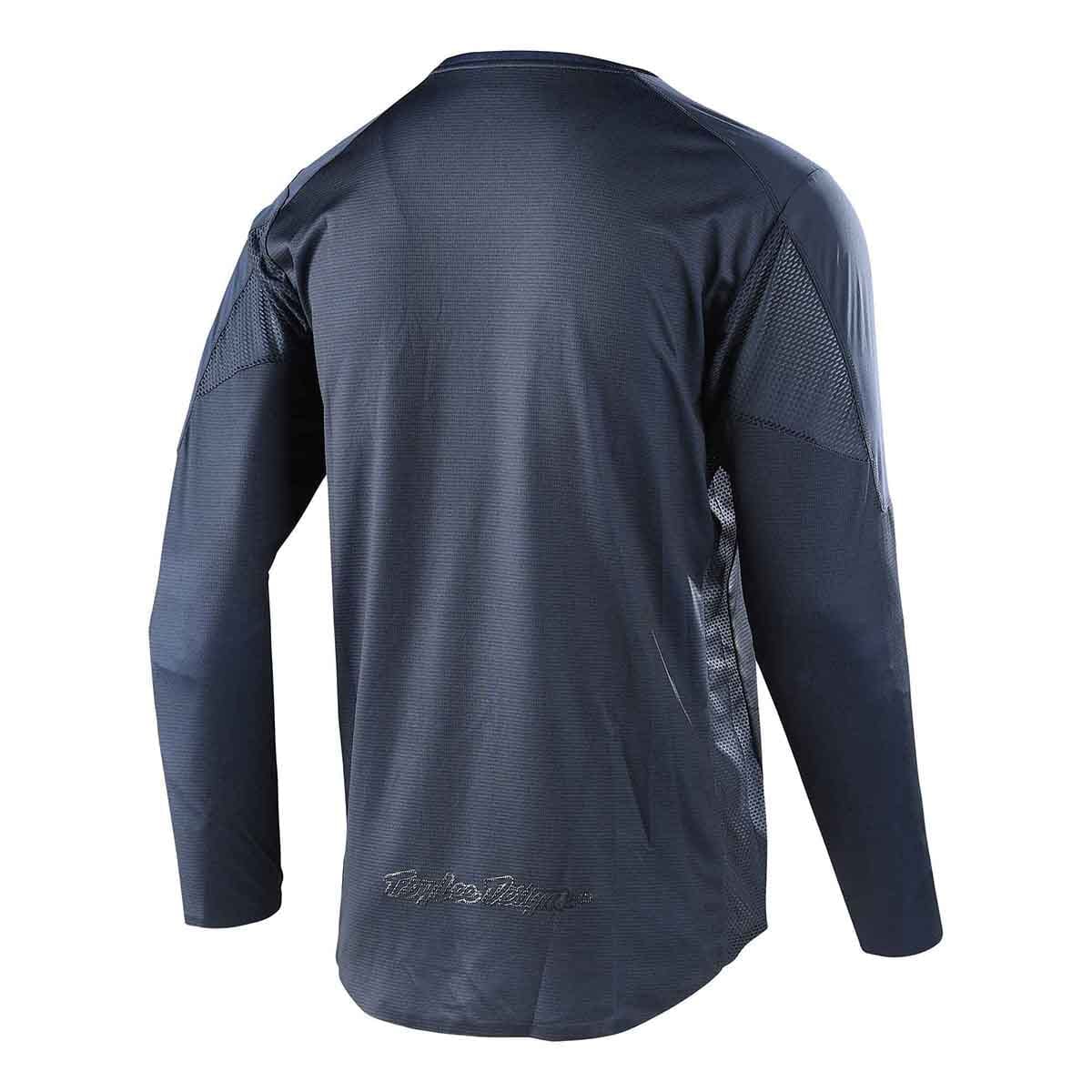 Maillot TROY LEE DESIGNS DRIFT Manches Longues Bleu