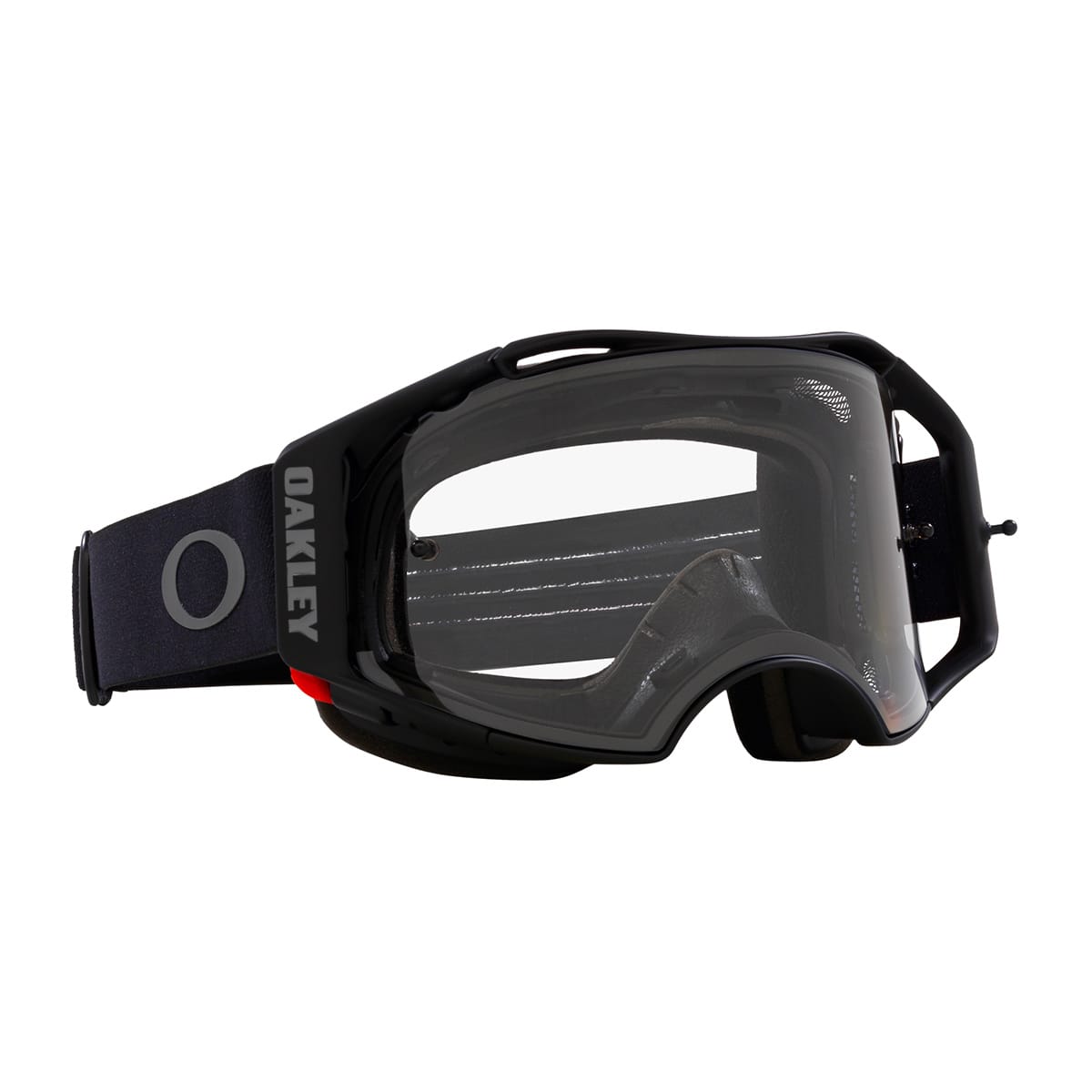 OAKLEY AIRBRAKE MTB-Maske Black Gunmetal Transparente Scheibe OO7107-21