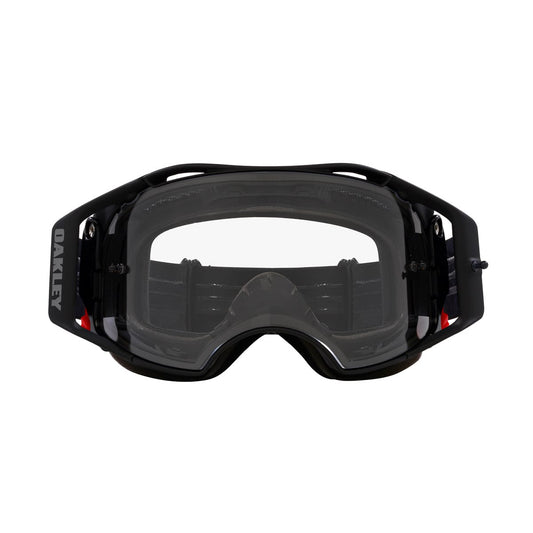 Maske OAKLEY AIRBRAKE MTB Black Gunmetal Transparentes Glas OO7107-21