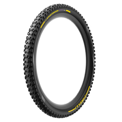 PIRELLI SCORPION EMPEROR Supersoft DH+Wall Faltreifen 29x2.40 Tubeless Ready Schwarz/Gelb Team Edition