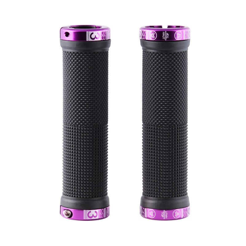 Grips SB3 KHEOPS Lock-On 129 mm Schwarz/Violett