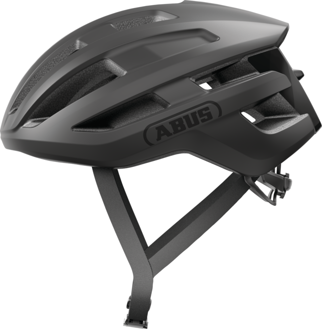 Helm Straße ABUS POWERDOME Schwarz Matt