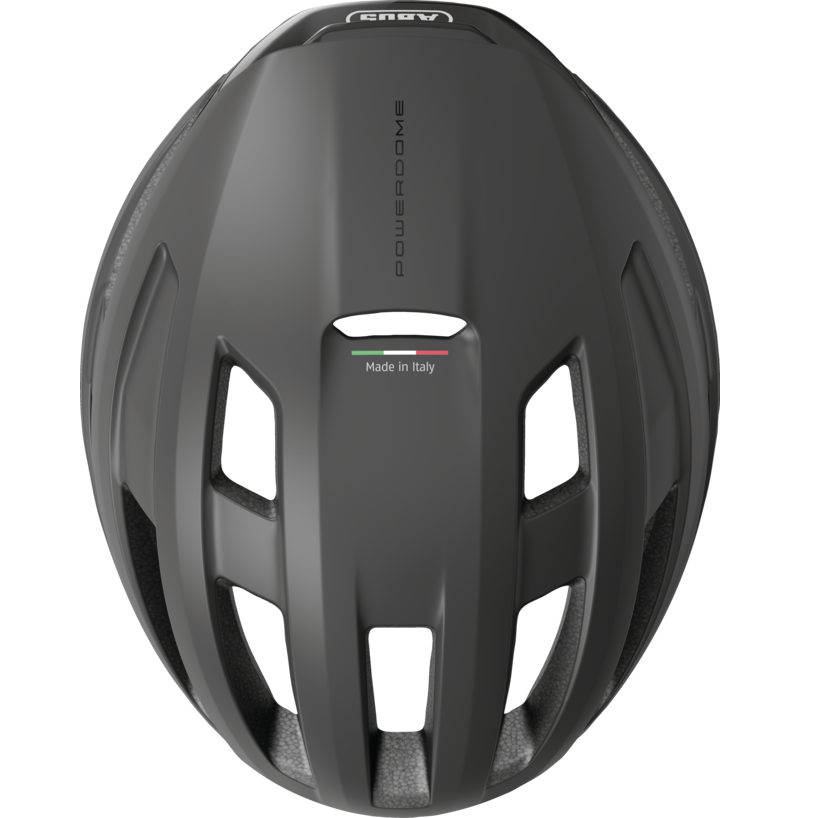 Helm Straße ABUS POWERDOME Schwarz Matt