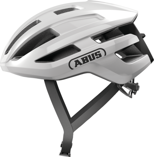 Helm Straße ABUS POWERDOME Weiß