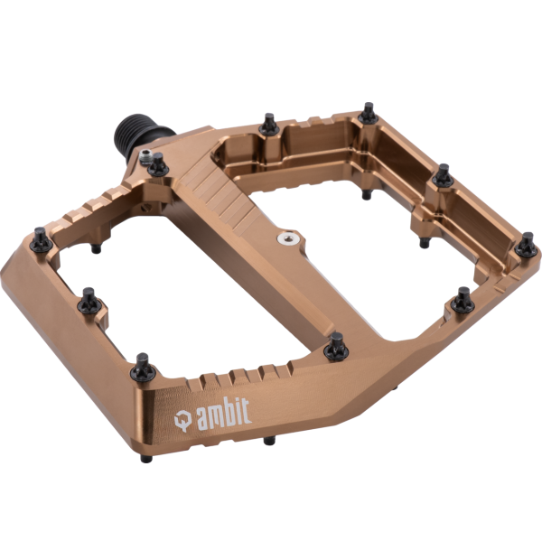 Plattformpedale AMBIT BREACH Medium Braun – Probikeshop