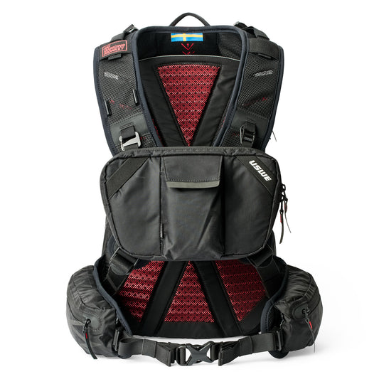 USWE Abnehmbare Brusttasche Schwarz