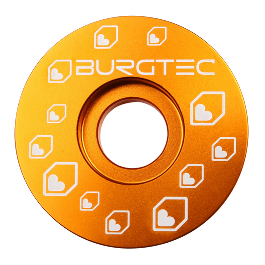 BURGTEC Vorbau-Stopfen 1"1/8 Orange