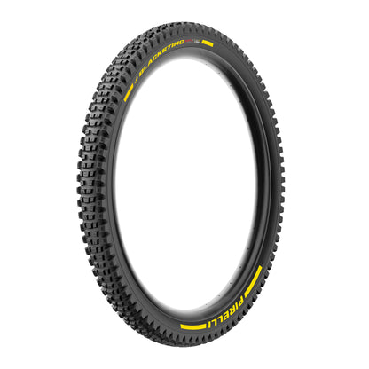 PIRELLI SCORPION BLACK STING Reifen 27.5x2.40 Soft DH+Wall Tubeless Ready Faltreifen Schwarz/Gelb Team Edition