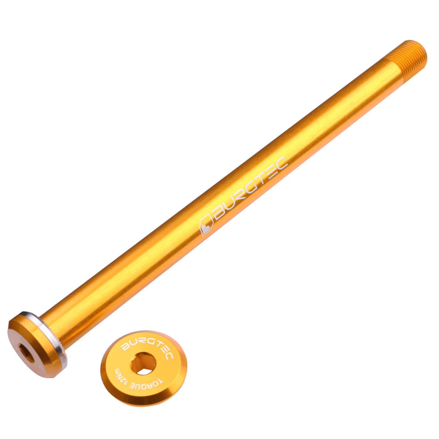 BURGTEC 168.5mm Hinterradachse für Santa Cruz Gold Rahmen