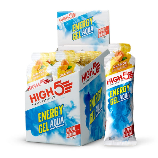 Energie-Gel HIGH5 ENERGY GEL Aqua (66g) Orange