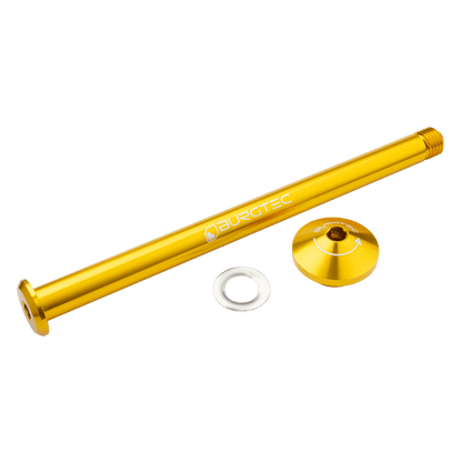 BURGTEC Hinterradachse 171mm für Yeti Rahmen Gold