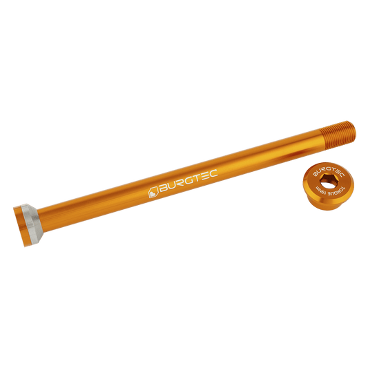 BURGTEC 171mm Hinterradachse für Transition Orange Rahmen