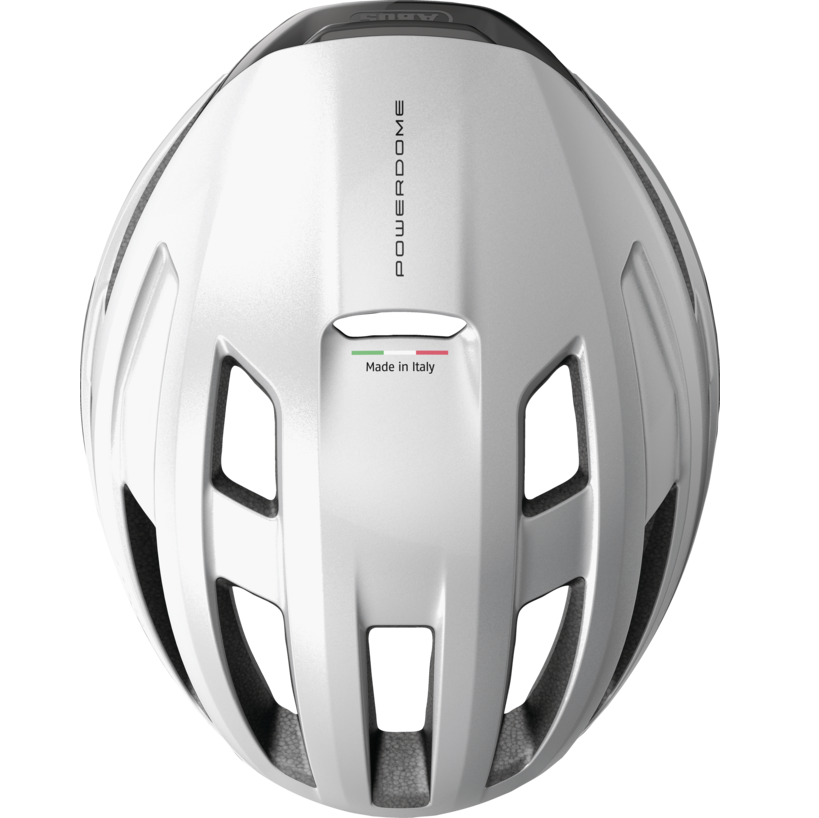 Helm Straße ABUS POWERDOME Silber