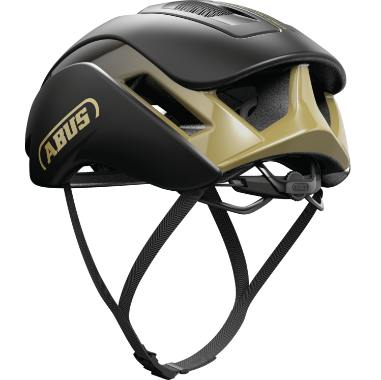 Helm Straße ABUS GAMECHANGER 2.0 Schwarz/Gold