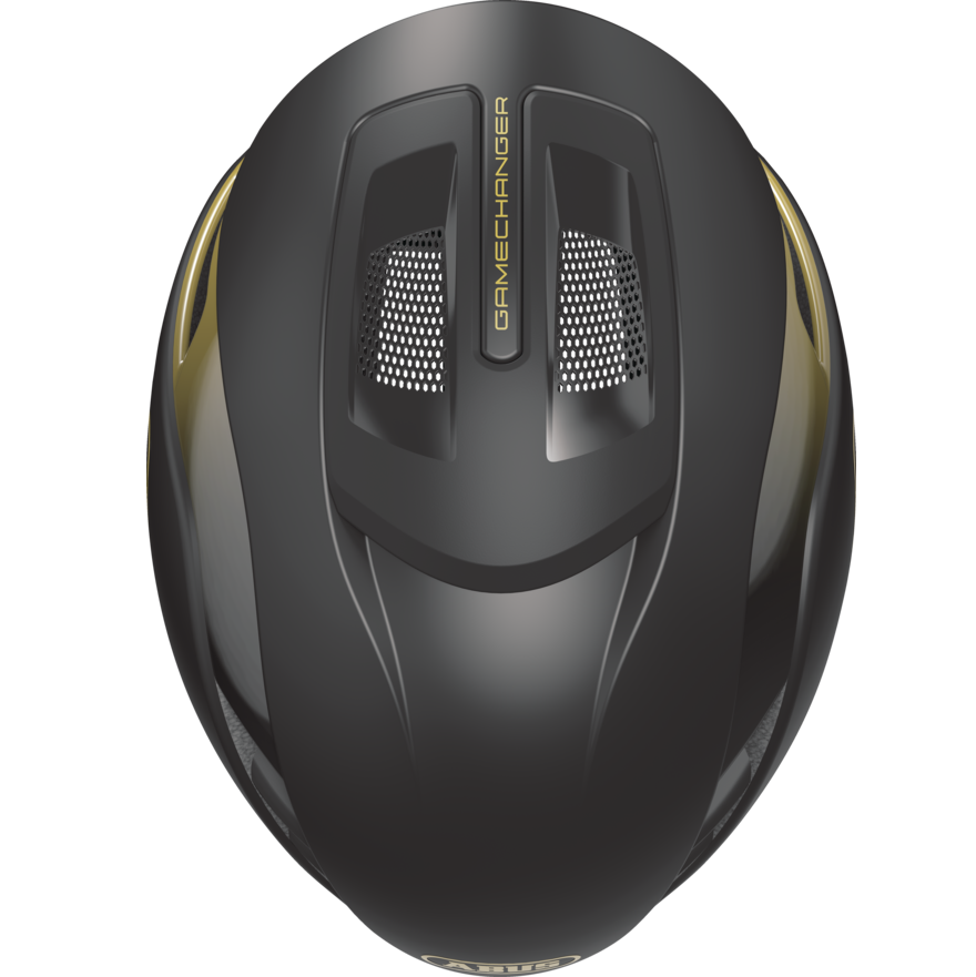 Helm Straße ABUS GAMECHANGER 2.0 Schwarz/Gold