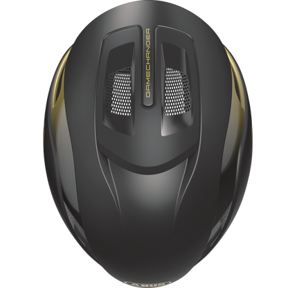 Rennradhelm ABUS GAMECHANGER 2.0 Schwarz/Gold