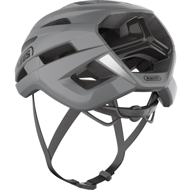 Helm Straße ABUS STORMCHASER RACE Grau