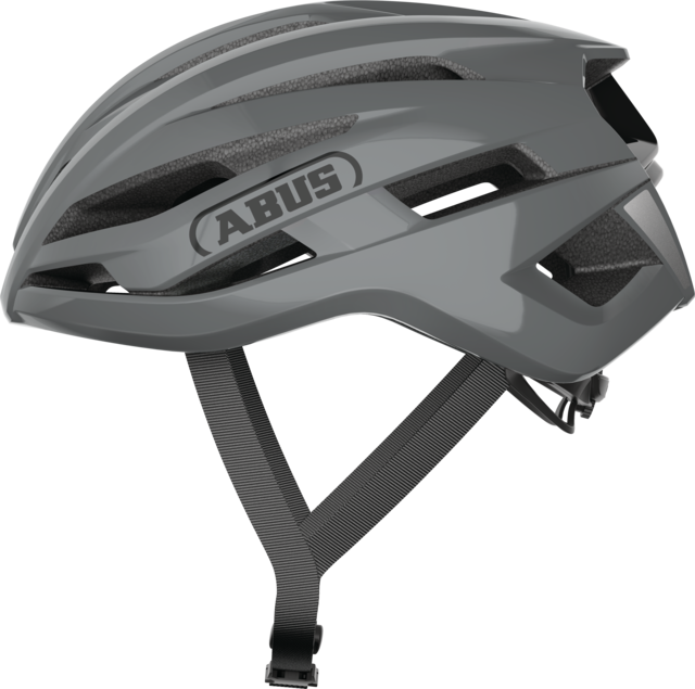 Helm Straße ABUS STORMCHASER RACE Grau