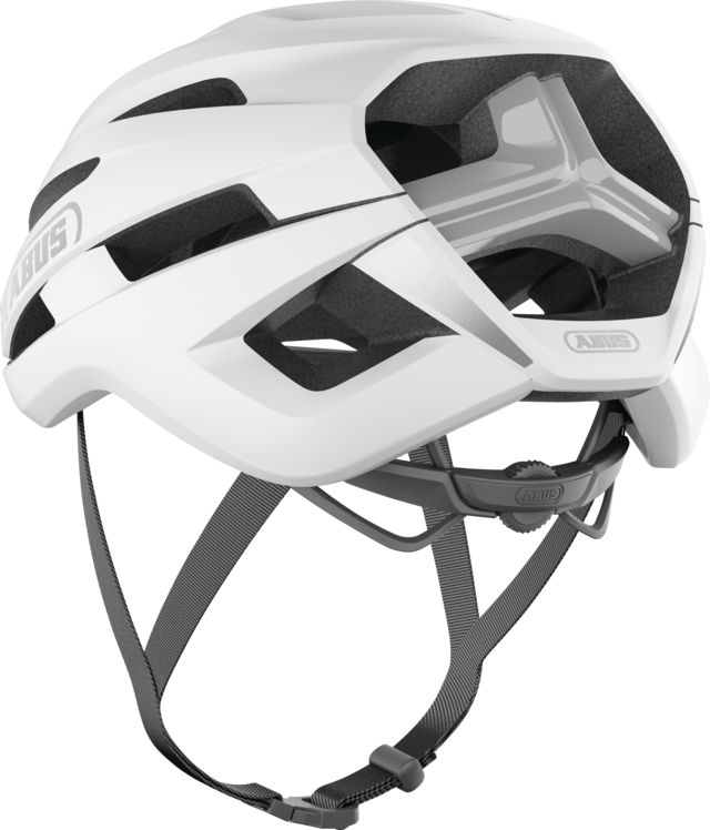 Helm Straße ABUS STORMCHASER ACE Polar Weiß