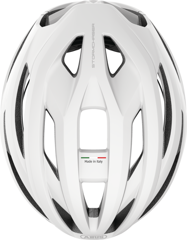 Helm Straße ABUS STORMCHASER ACE Polar Weiß