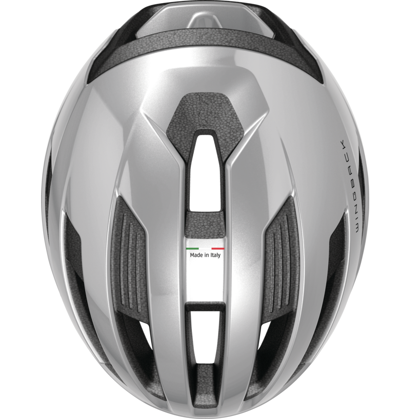 Helm Straße ABUS WINGBACK Silber