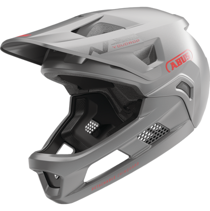 MTB-Helm ABUS YOUDROP FF Junior Ti Silver