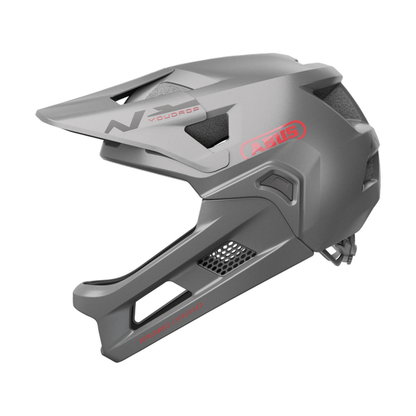 MTB-Helm ABUS YOUDROP FF Junior Ti Silver