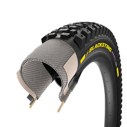 PIRELLI SCORPION BLACK STING Reifen 29x2.40 Supersoft ProWall Tubeless Ready Faltreifen Schwarz/Gelb Team Edition