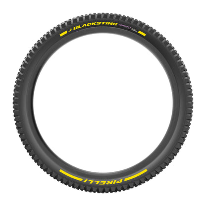 PIRELLI SCORPION BLACK STING Reifen 29x2.40 Supersoft DH+Wall Tubeless Ready Faltreifen Schwarz/Gelb Team Edition