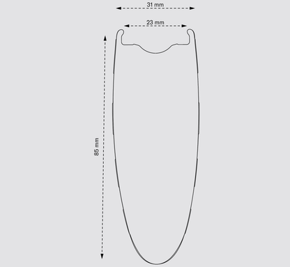 SCOPE Artech 8.T Laufradsatz Tubeless Ready (Centerlock) Weiß