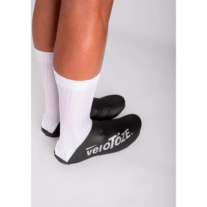 Überschuh VELOTOZE AERO Schwarz/Weiß