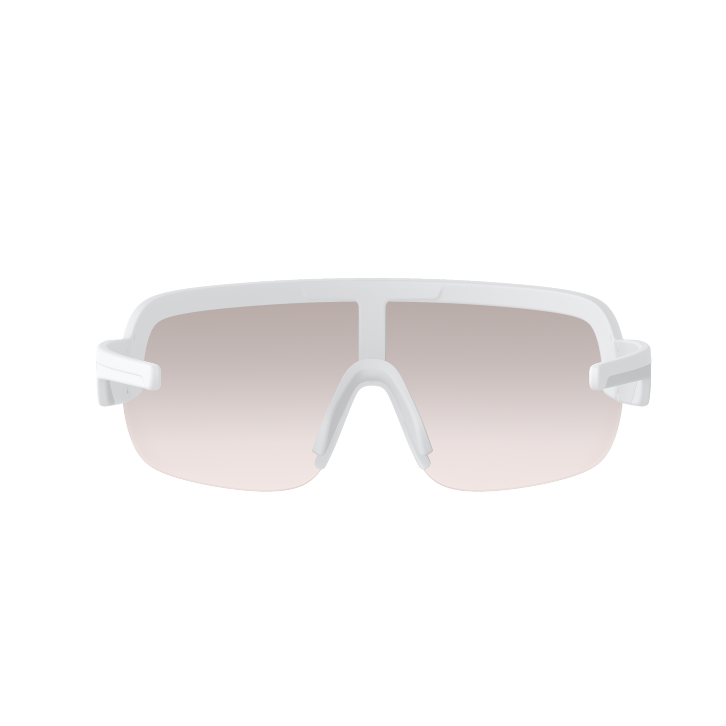 Brille POC AIM Weiß Glas Clarity Trail Partly Sunny Silver