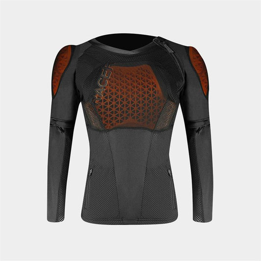 RACER ALPHA Schutzjacke Frau Schwarz