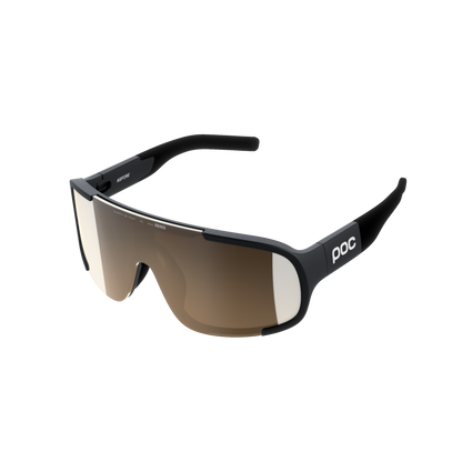 Brille POC ASPIRE MID Schwarz Glas Clarity Trail Partly Sunny Silver