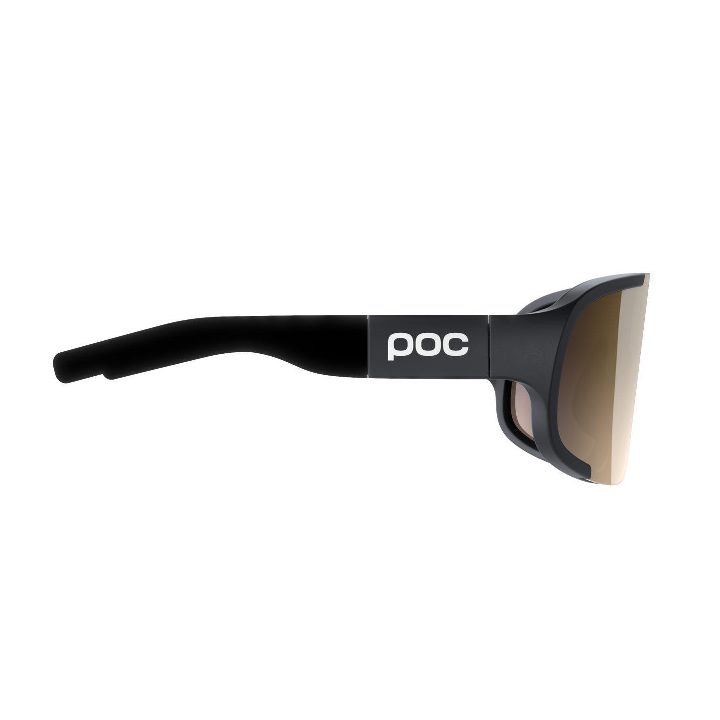 POC ASPIRE MID Brille Schwarz Clarity Trail Partly Sunny Silver Glas