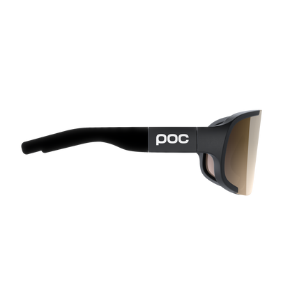 Brille POC ASPIRE MID Schwarz Glas Clarity Trail Partly Sunny Silver
