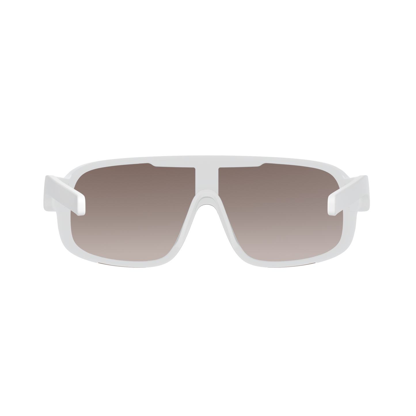 POC ASPIRE WF Brille Weiß Clarity Trail Partly Sunny Silver Glas