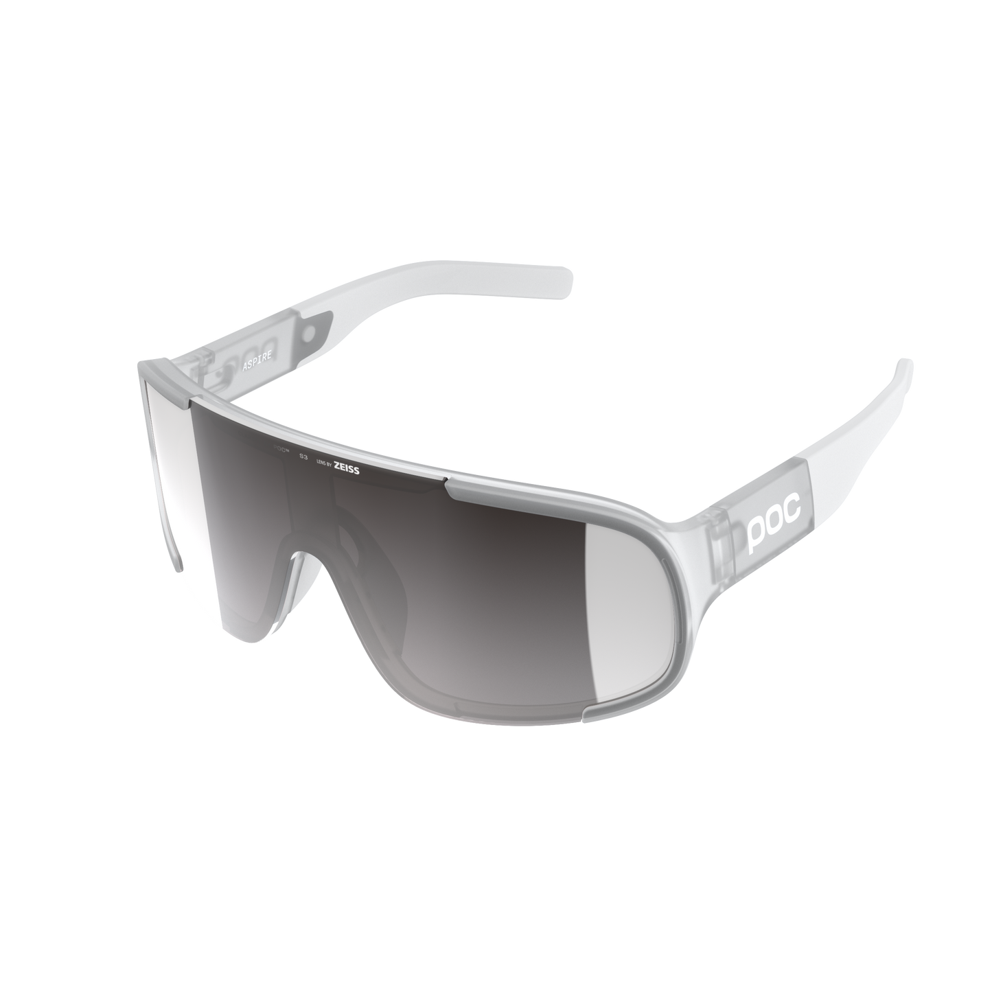 POC ASPIRE Brille Transluzent Clarity Road Sunny Silver Glas
