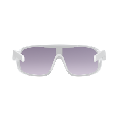 POC ASPIRE Fahrradbrille Transluzent Clarity Road Sunny Silver Glas
