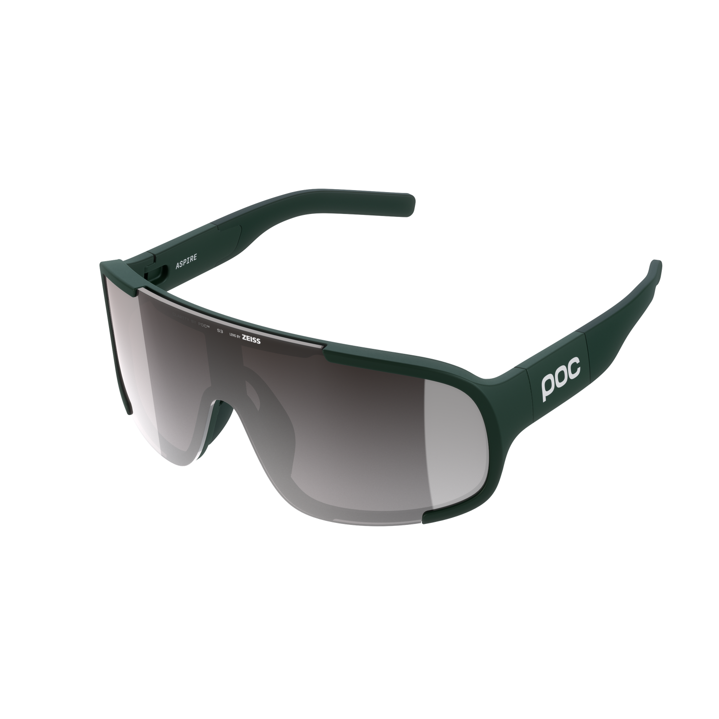 POC ASPIRE WF Brille Khaki Clarity Road Sunny Silver Glas