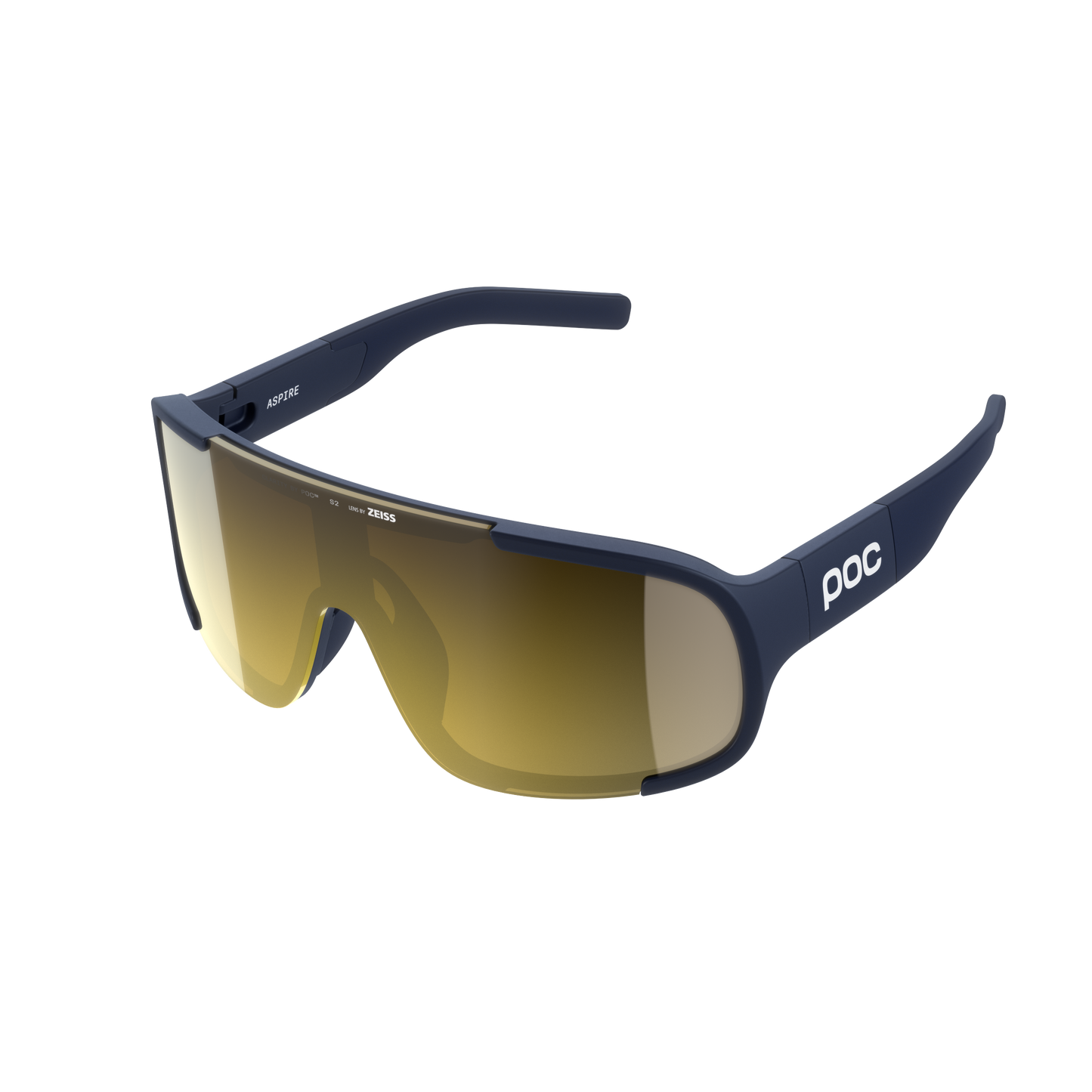 POC ASPIRE WF Marine Brillen Clarity Road Partly Sunny Gold Gläser