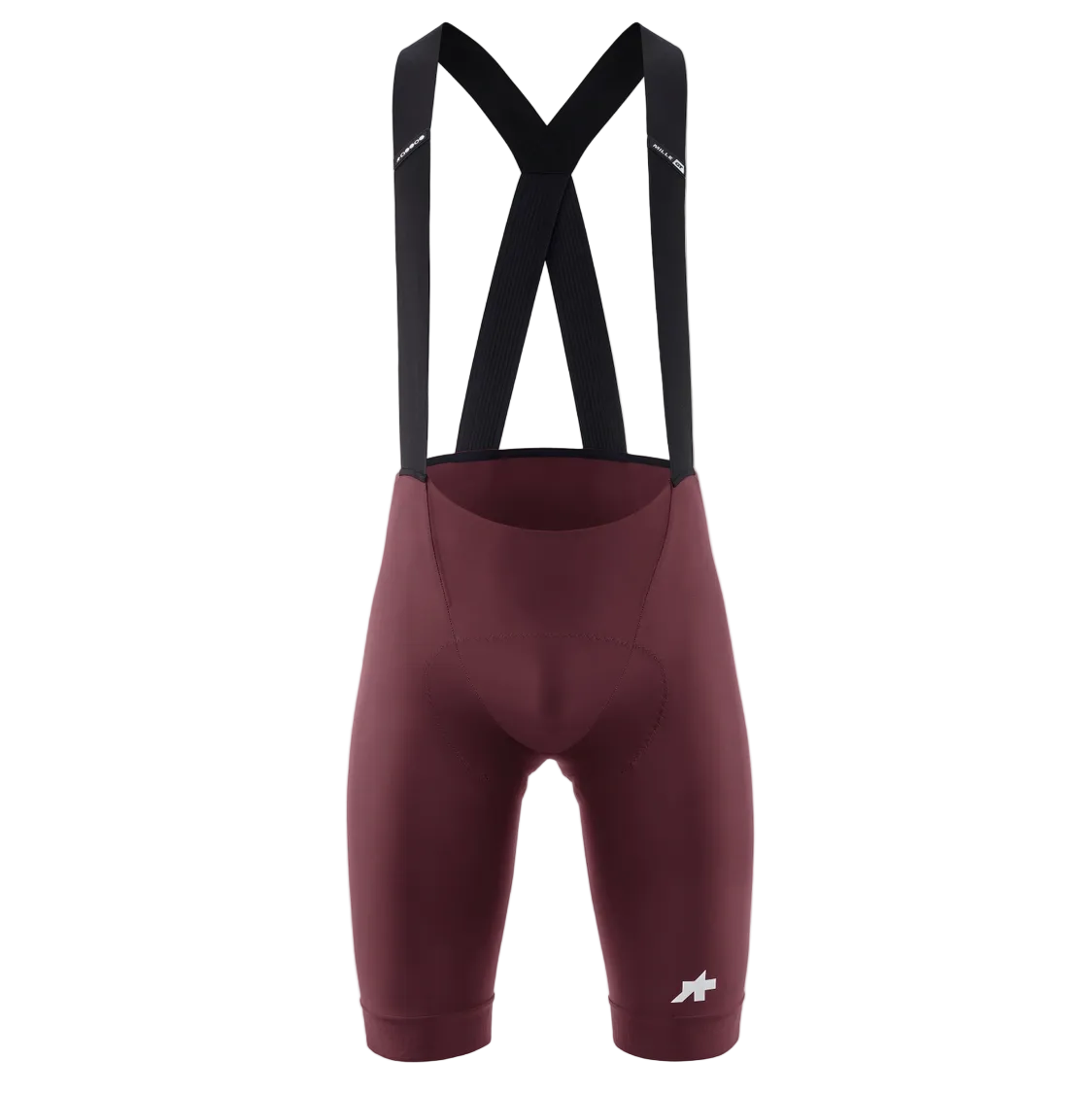 Kurze Trägerhose ASSOS MILLE GT S11 Burgundy Red