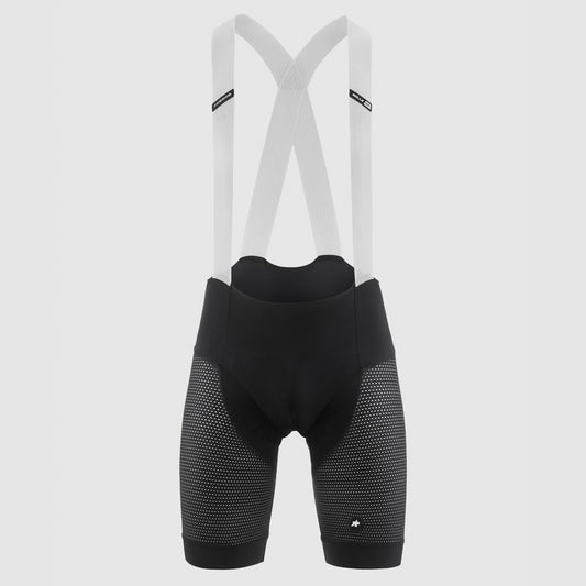 Kurze Trägerhose ASSOS MILLE GT INDOOR S11 Schwarz